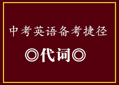 中考英语备考捷径•代词